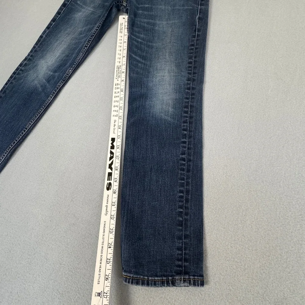 Levi's 511‎ Slim Fit Jeans Mens 30x30 Medium Dark Wash Casual Classic Denim Blue